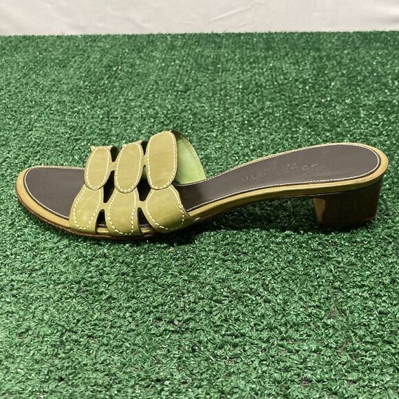 Cole Haan Green Slide Sandals women’s size 8 (OKPM-07-080) - Picture 8 of 9
